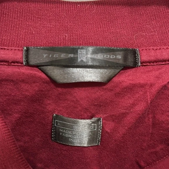 Nike Golf Tiger Woods Collection Long Sleeve Polo size L - Picture 2 of 4